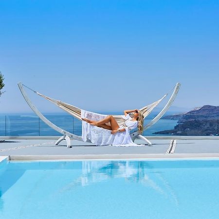 Thermes Luxury Villas And Spa (Adults Only) Megalochori  Exteriör bild