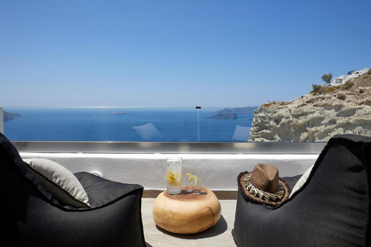 Thermes Luxury Villas And Spa (Adults Only) Megalochori  Exteriör bild