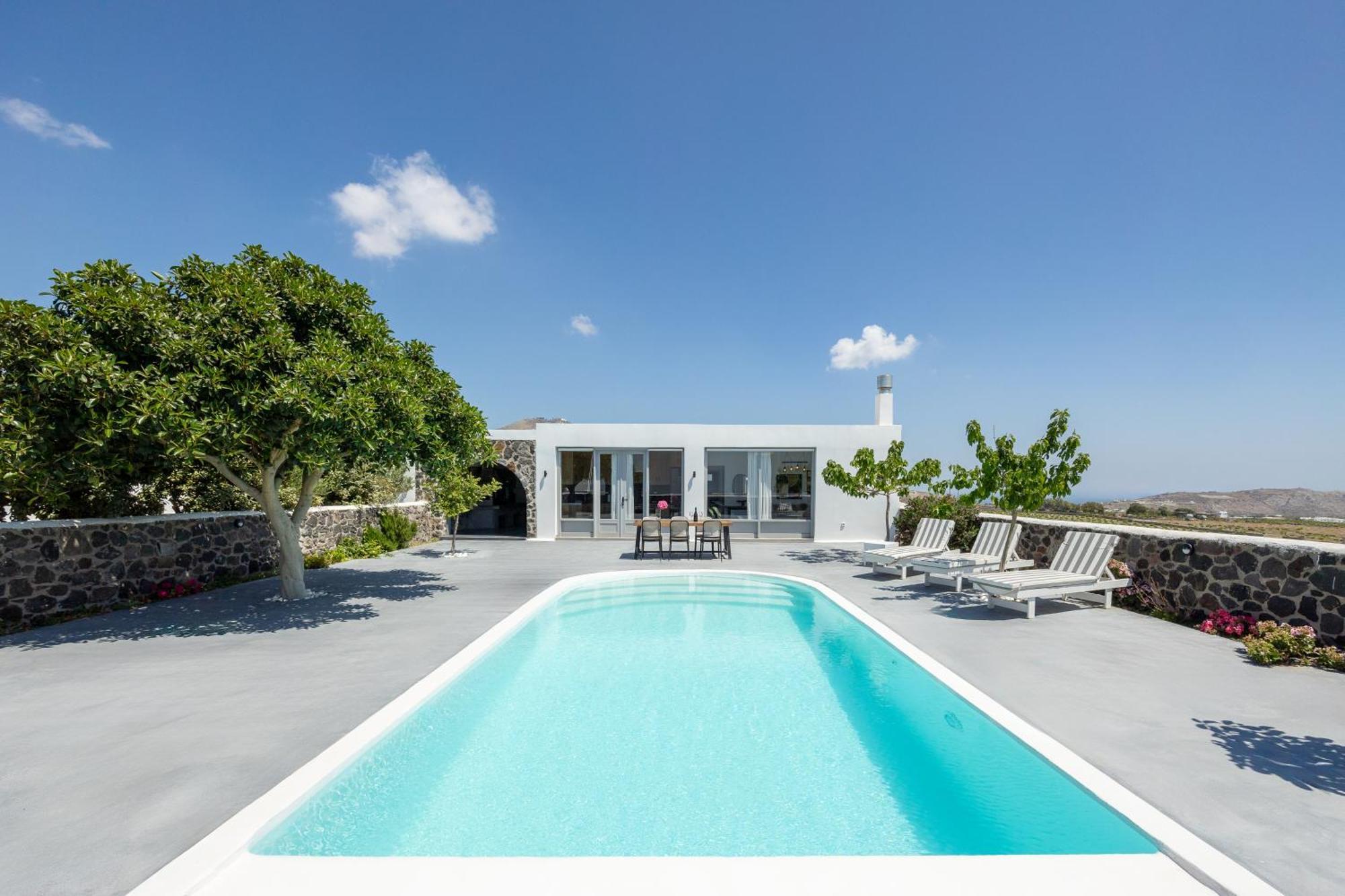 Thermes Luxury Villas And Spa (Adults Only) Megalochori  Exteriör bild