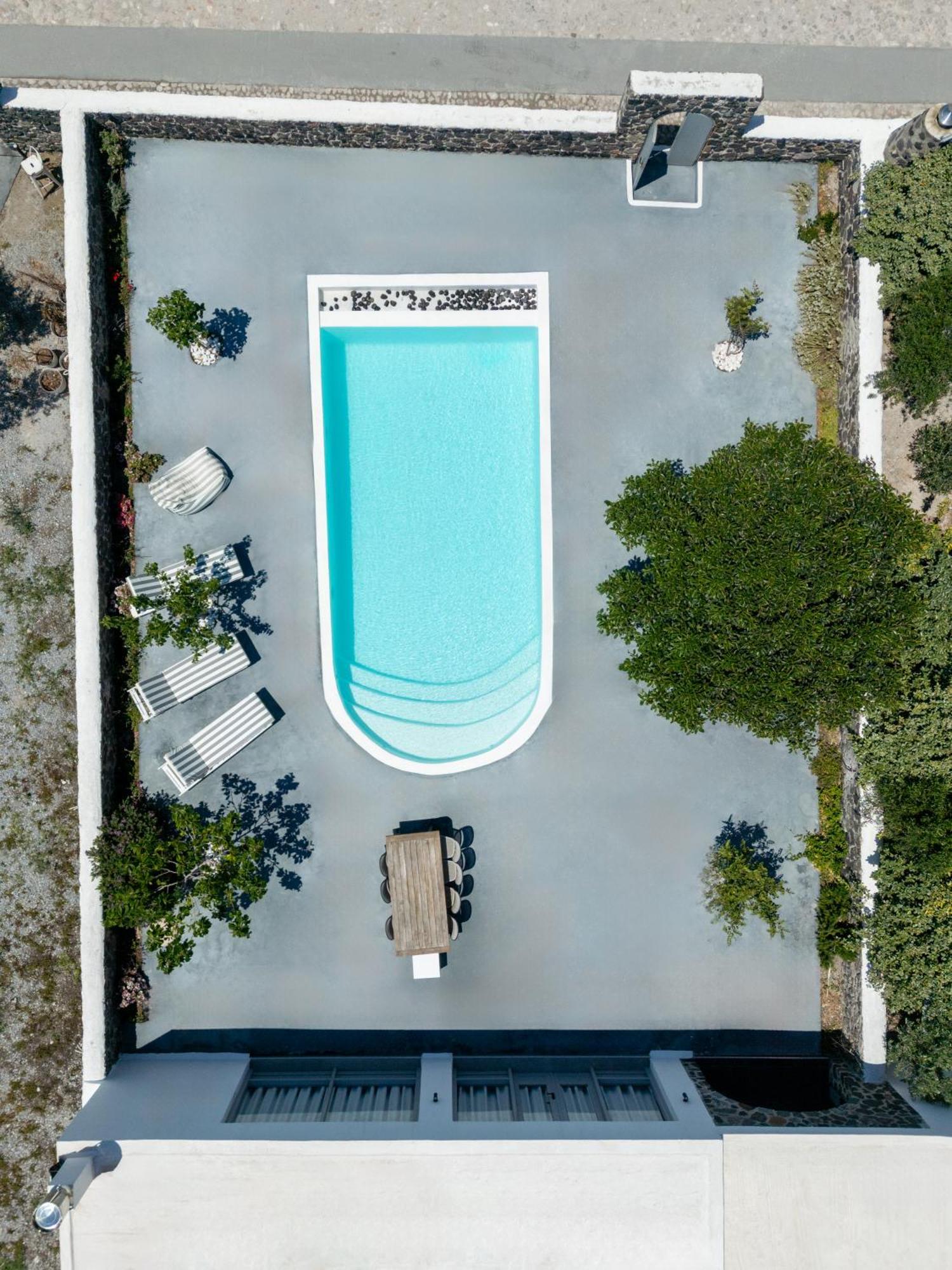 Thermes Luxury Villas And Spa (Adults Only) Megalochori  Exteriör bild