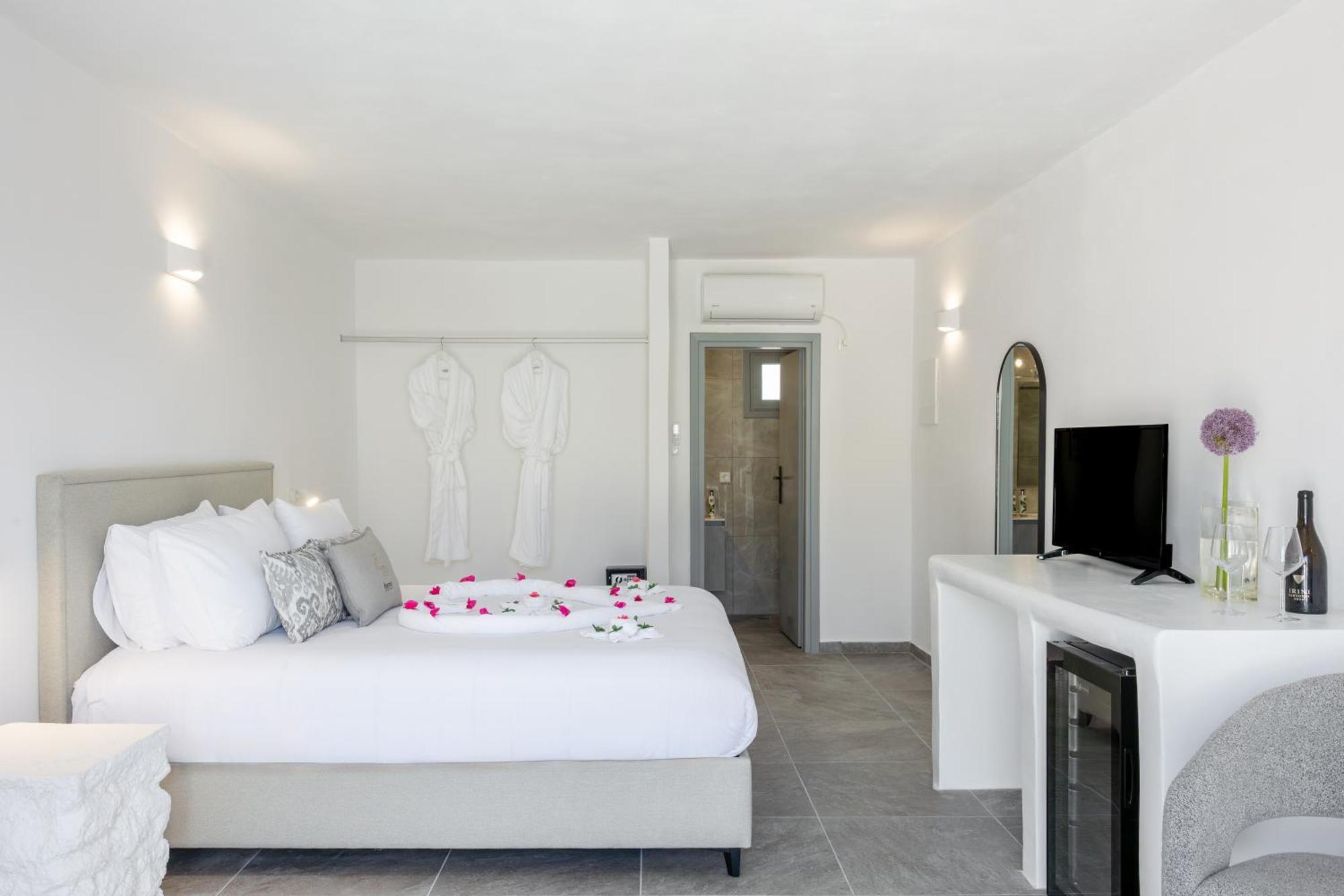 Thermes Luxury Villas And Spa (Adults Only) Megalochori  Exteriör bild