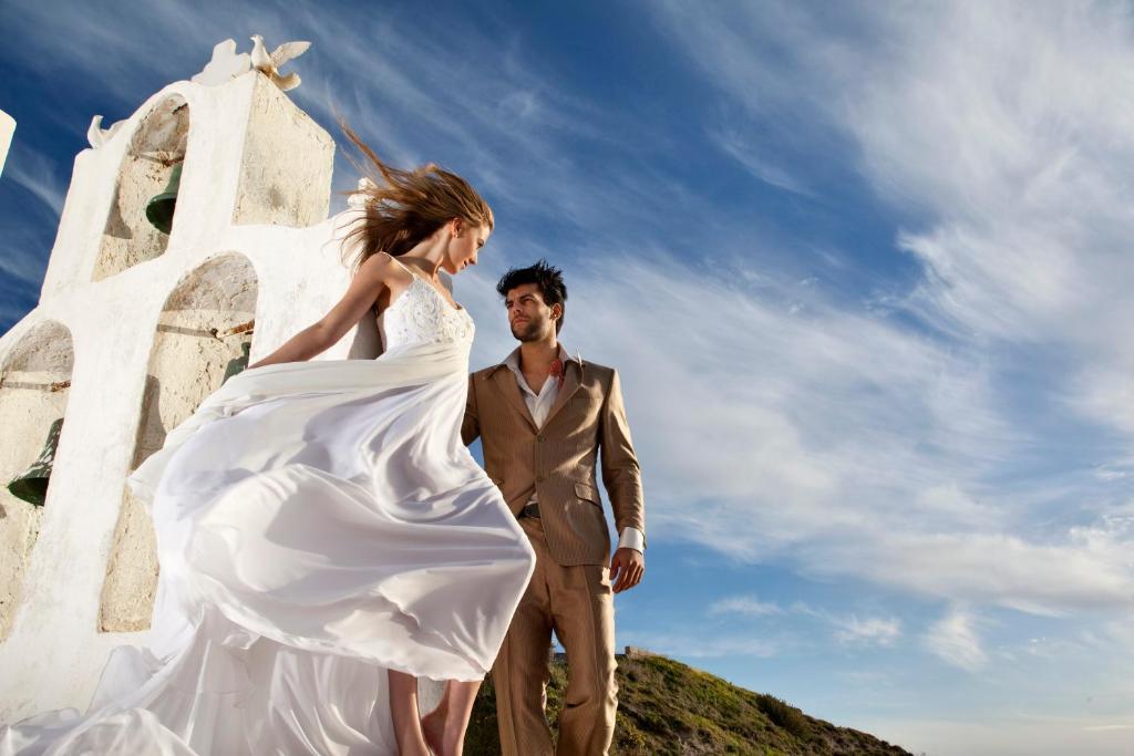Thermes Luxury Villas And Spa (Adults Only) Megalochori  Exteriör bild